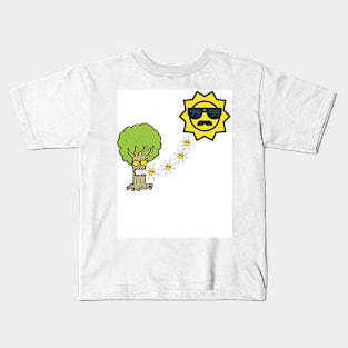 Funny Hungry Tree Kids T-Shirt